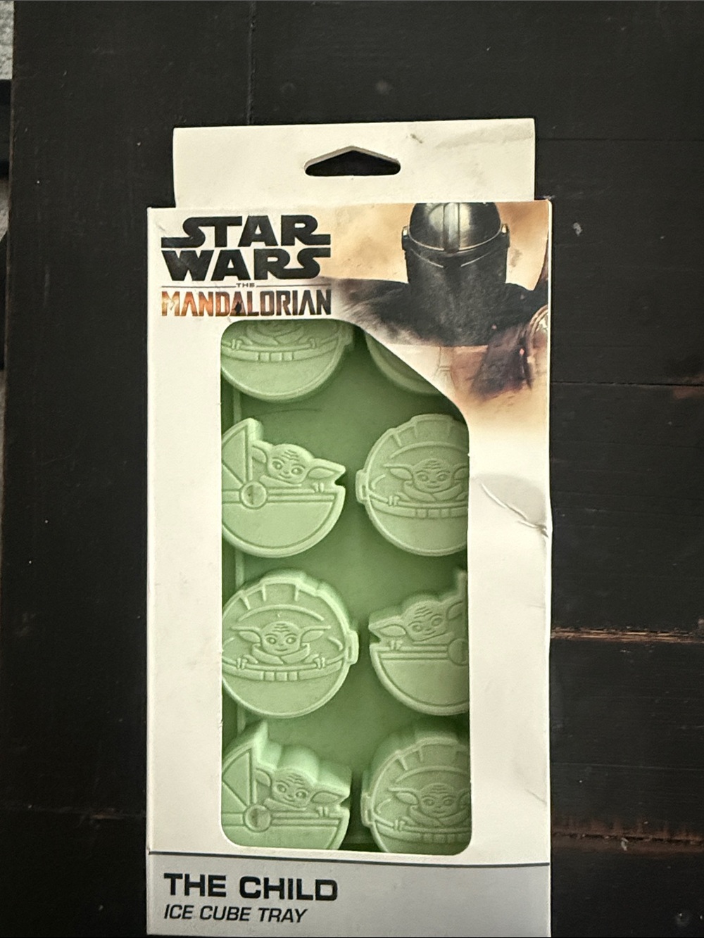 Star Wars The Mandalorian Green Grogu Silicone Mold Tray